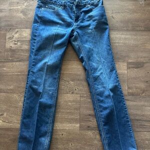 7 For All Mankind Blue Flare Jeans